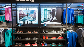 Adidas shops in Bijenkorf